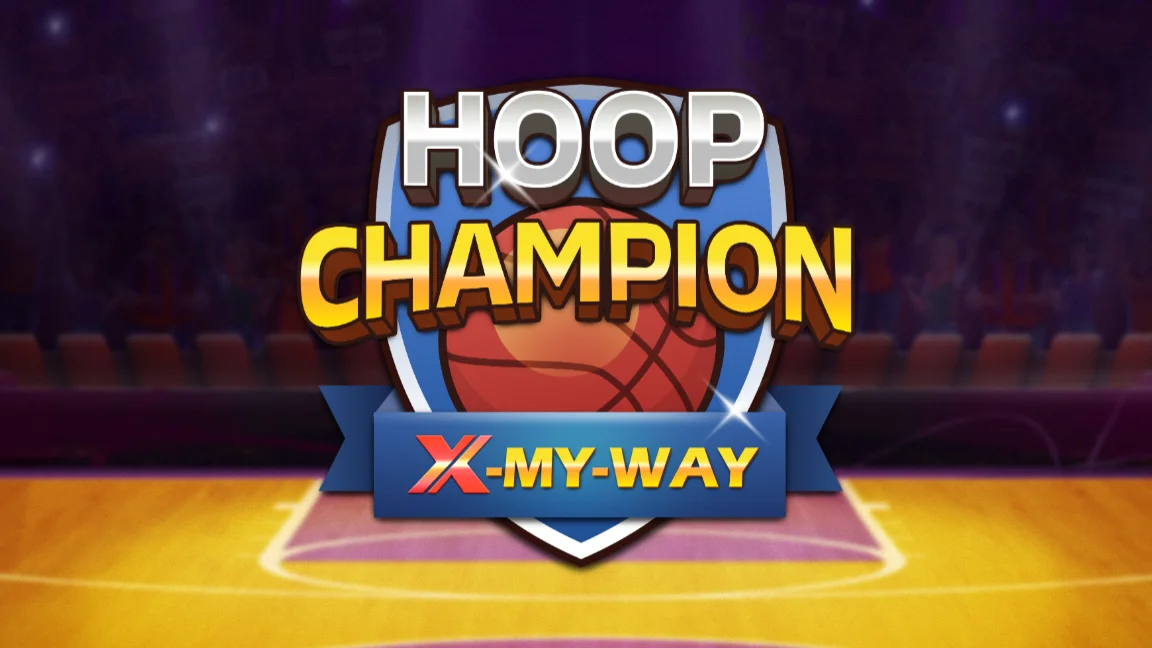 The promotional header for Hoop-Champion (X-My-Way), an online slot game on Betty.ca.