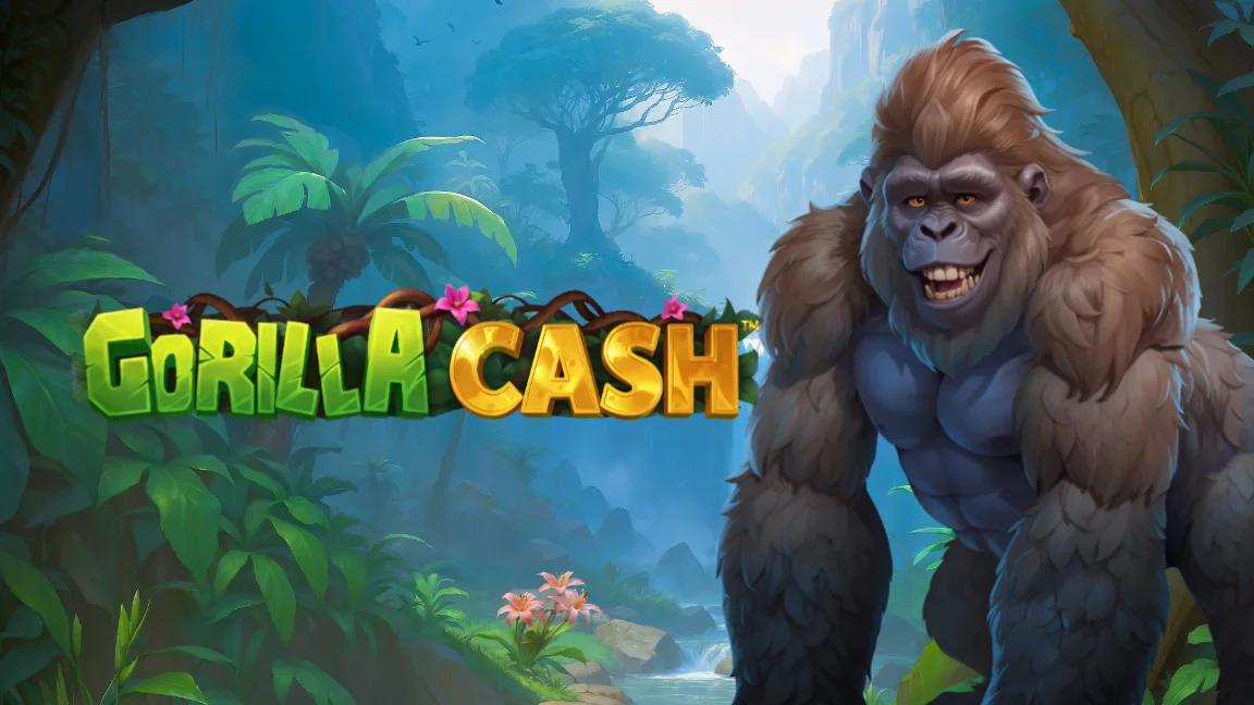 The promotional header for Gorilla Cash Buy Bonus, an online slot game on Betty.ca.