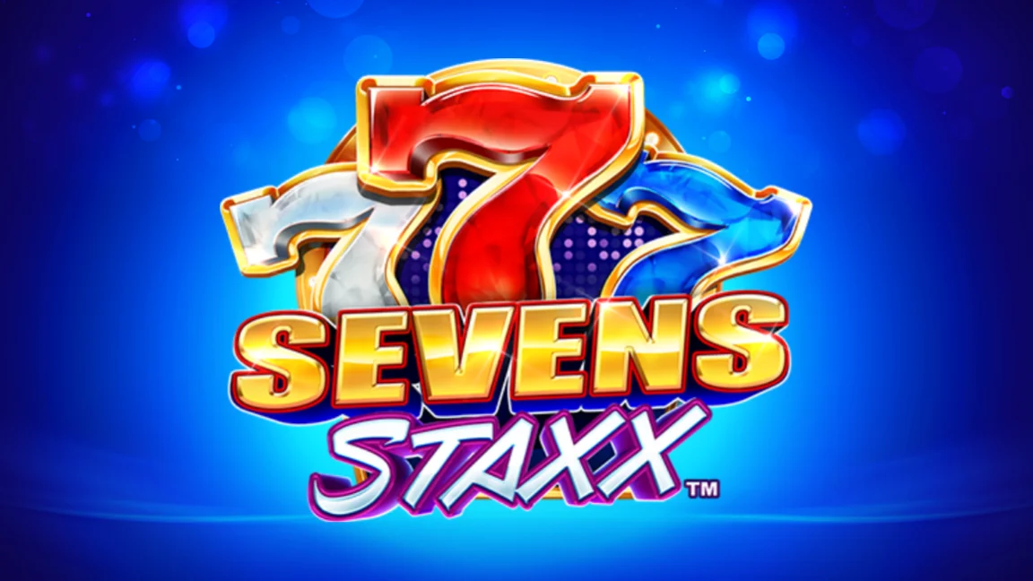 The promotional header for Seven Staxx, an online slot game on Betty.ca.