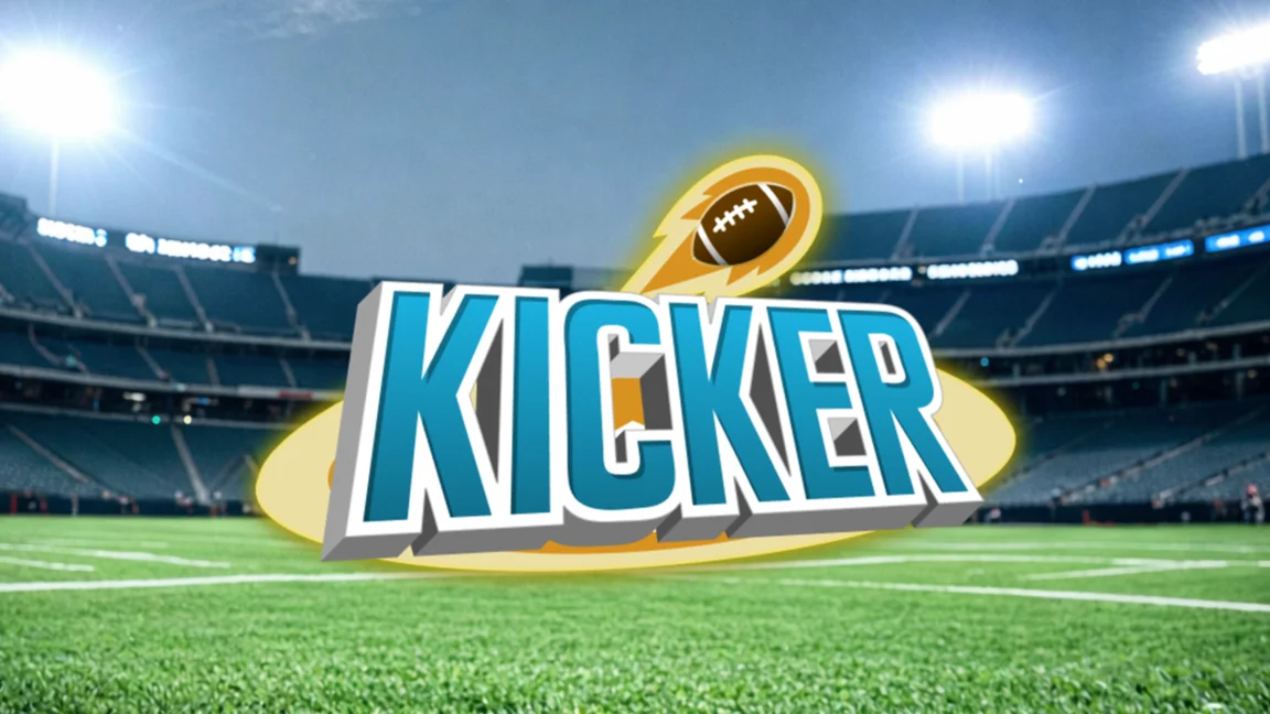 The promotional header for Kicker, an online slot game on Betty.ca.