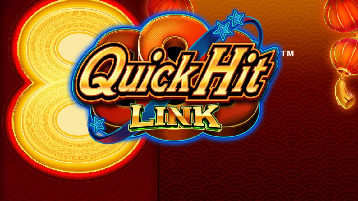 The promotional header for Quick Hit Link - 888, an online slot game on Betty.ca.