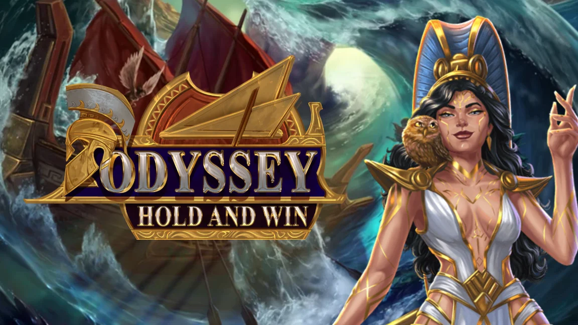 The promotional header for Odyssey Hold and Win, an online slot game on Betty.ca.