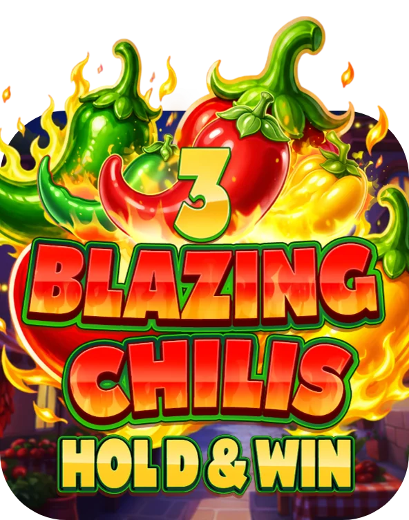3 Blazing Chilis: Hold & Win