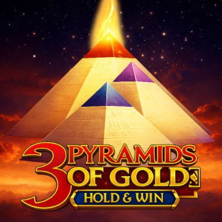 3 Pyramids of Gold: Hold & Win
