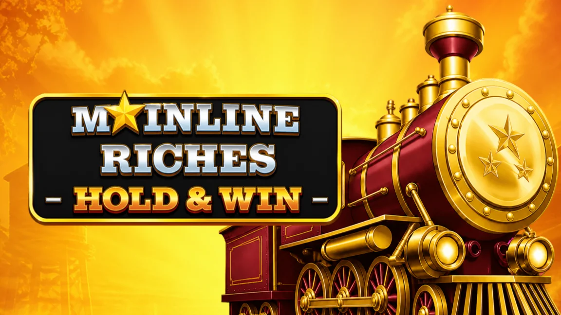 The promotional header for Mainline Riches: Hold & Win, an online slot game on Betty.ca.