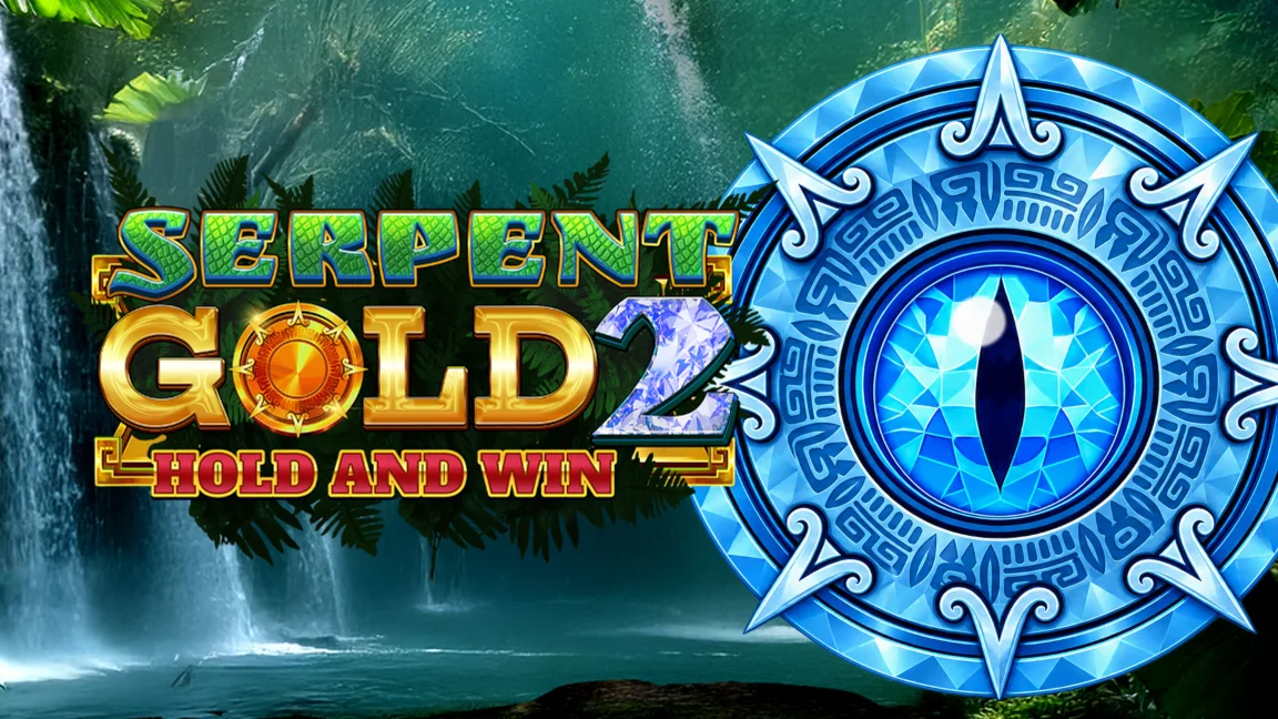 The promotional header for Serpent Gold 2: Hold & Win, an online slot game on Betty.ca.