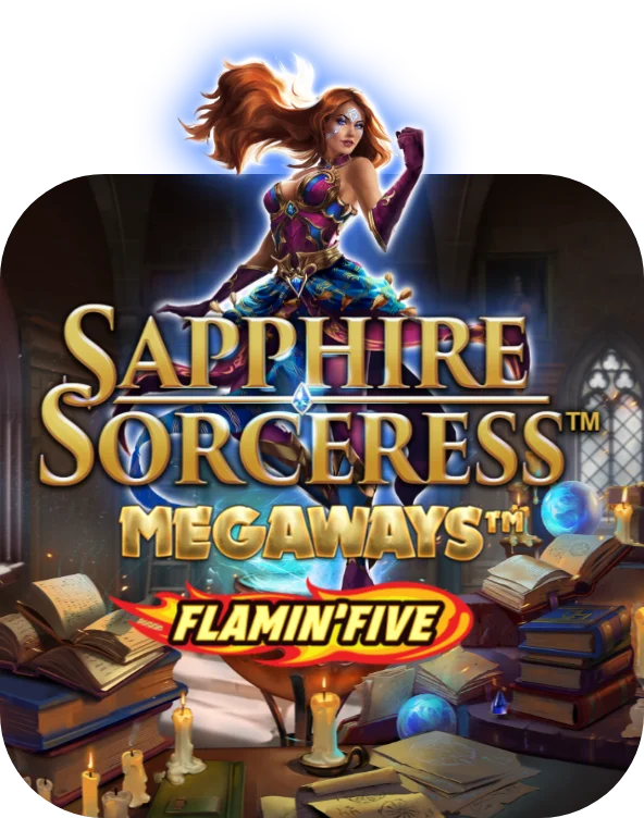 Sapphire Sorceress Megaways™ Flamin' Five