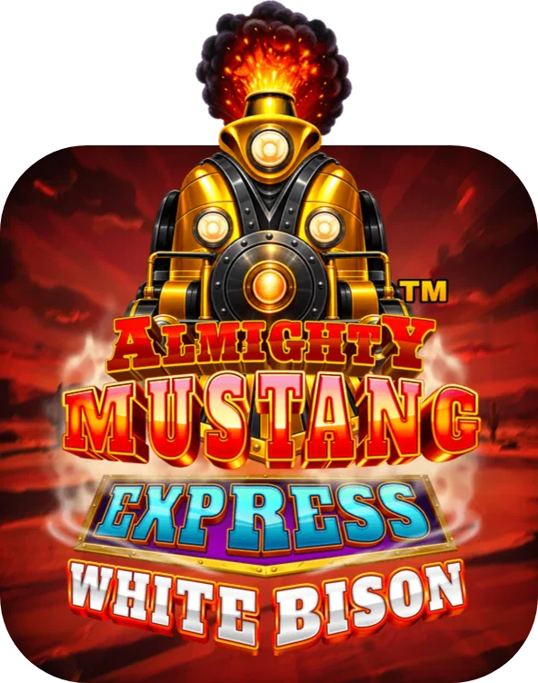 Almighty Mustang Express White Bison