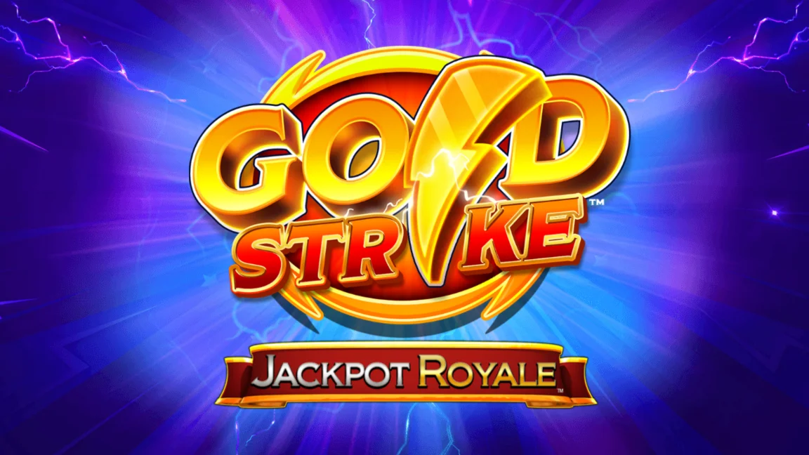 The promotional header for Gold Strike Jackpot Royale, an online slot game on Betty.ca.