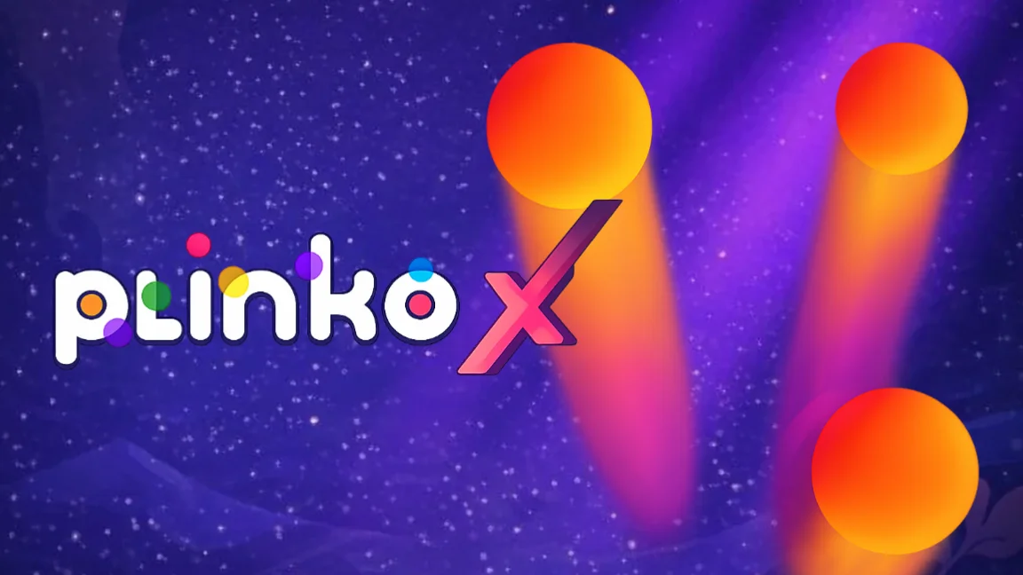 The promotional header for Plinko X, an online slot game on Betty.ca.