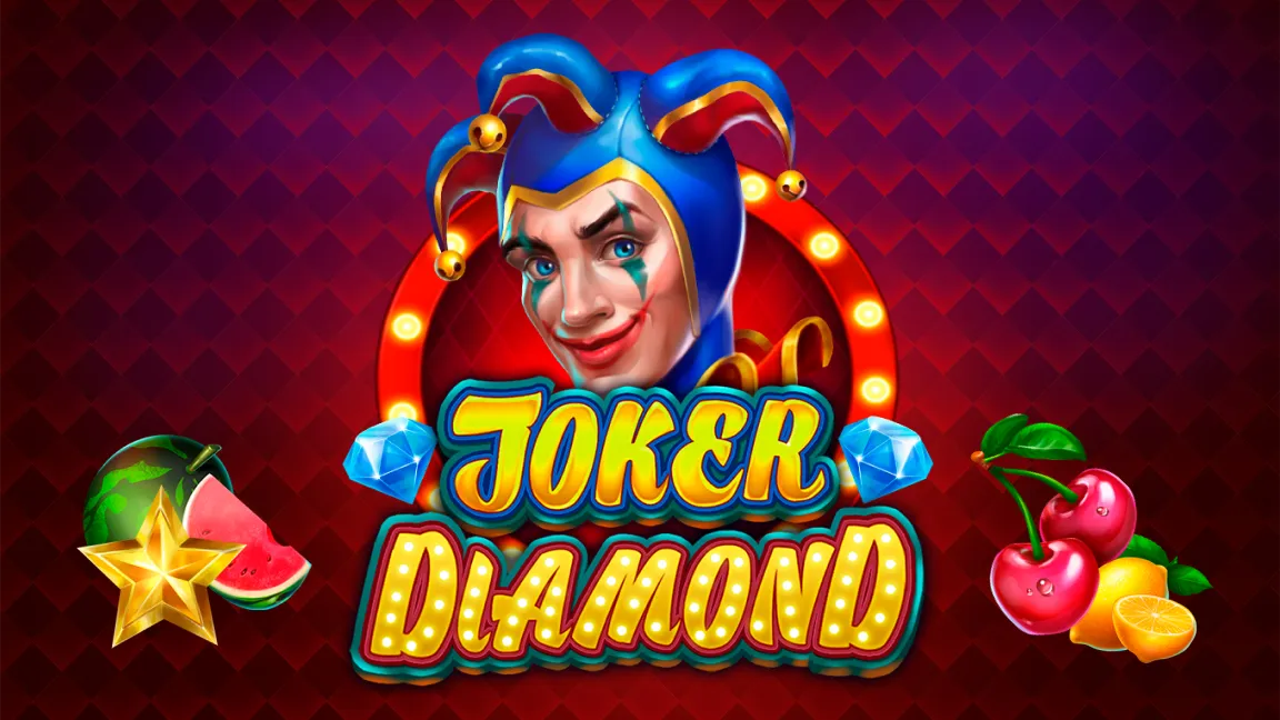 The promotional header for Joker Diamond, an online slot game on Betty.ca.