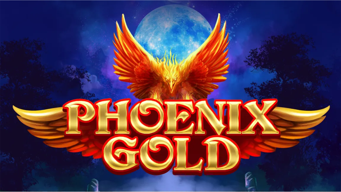 The promotional header for Phoenix Gold, an online slot game on Betty.ca.