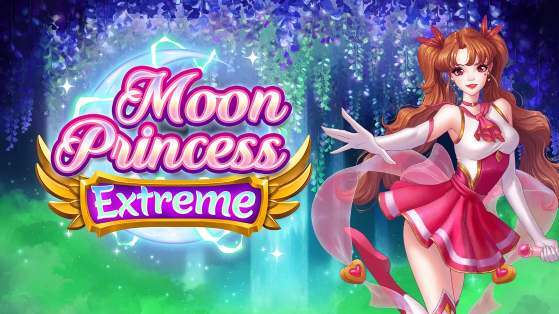 The promotional header for Moon Princess Extreme, an online slot game on Betty.ca.