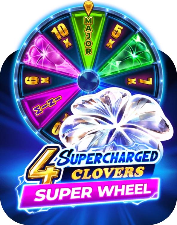 4 Supercharged Clovers: Super Wheel