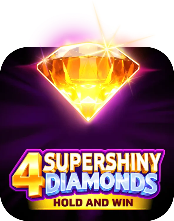 4 Supershiny Diamonds: Hold and Win
