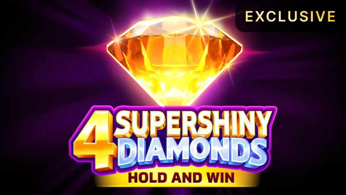 4 Supershiny Diamonds: Hold and Win