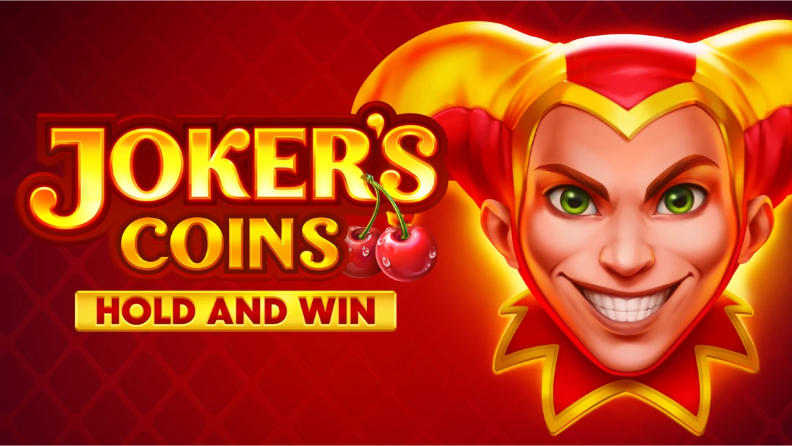 The promotional header for Joker's Coins: Hold and Win, an online slot game on Betty.ca.
