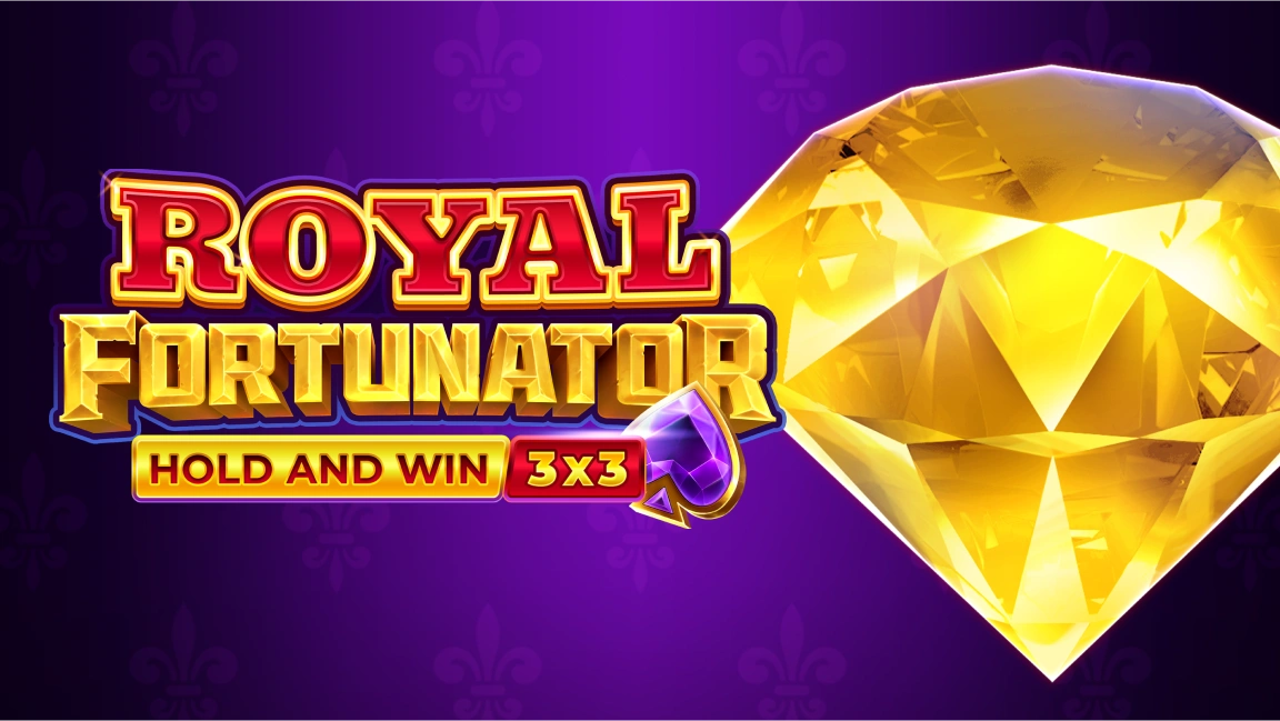 The promotional header for Royal Fortunator: Hold and Win, an online slot game on Betty.ca.