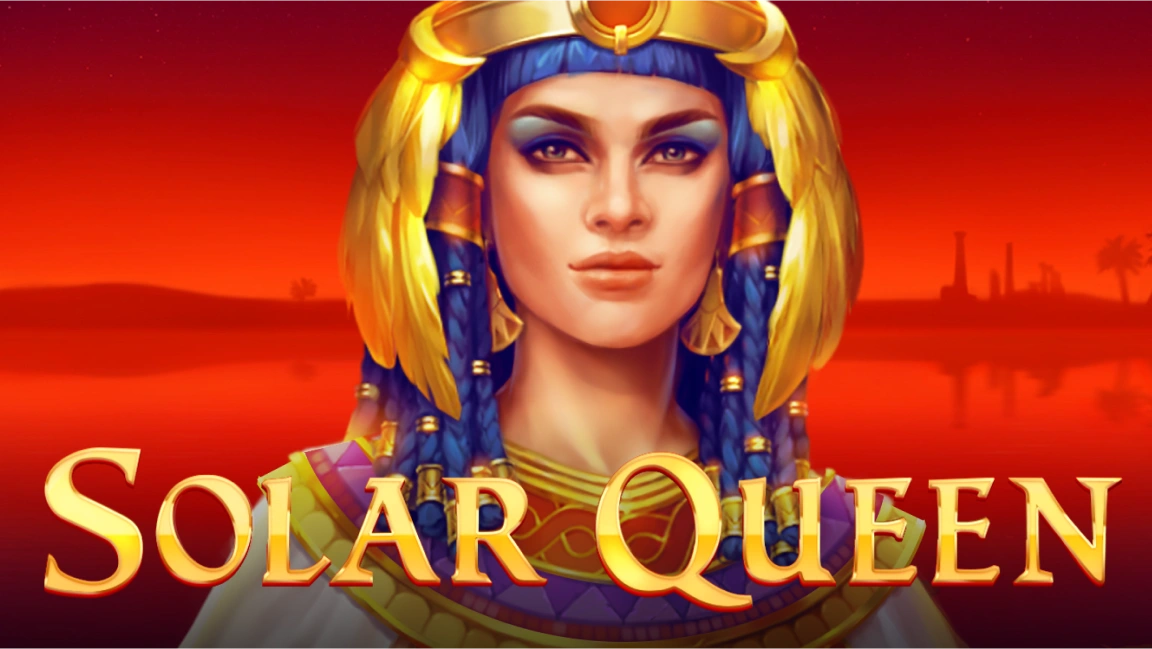 The promotional header for Solar Queen, an online slot game on Betty.ca.