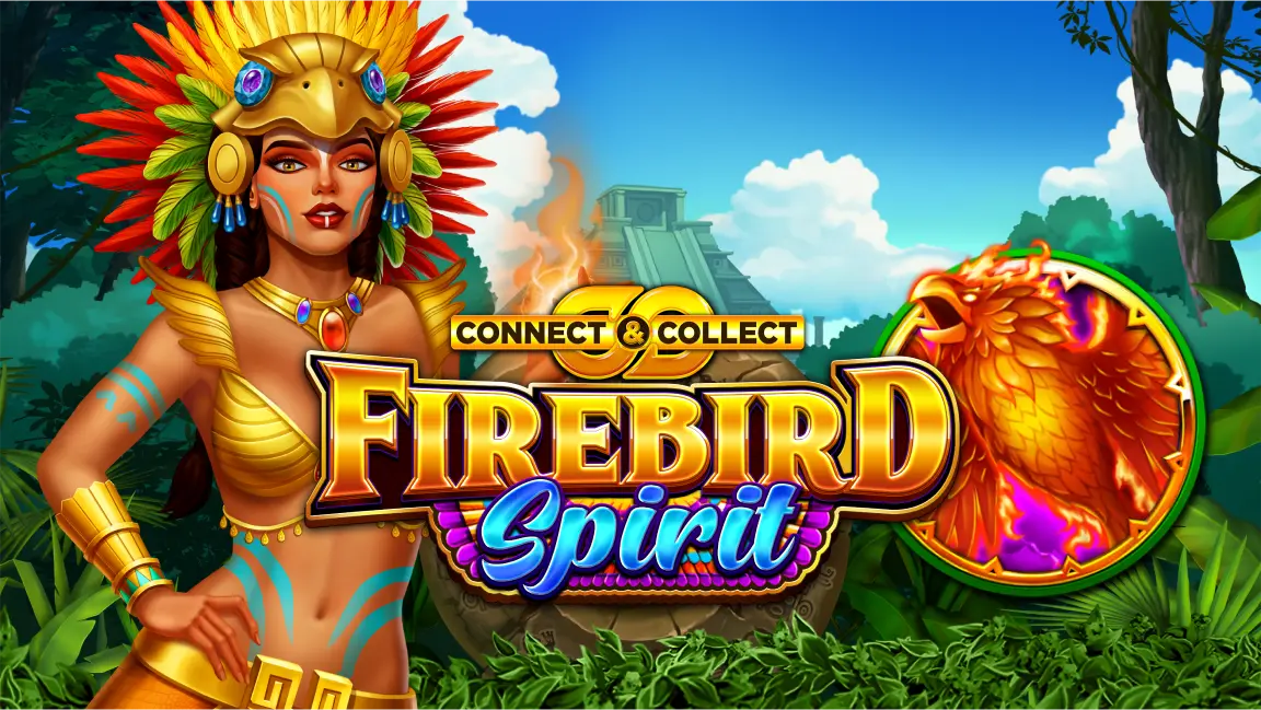 The promotional header for Firebird Spirit, an online slot game on Betty.ca.