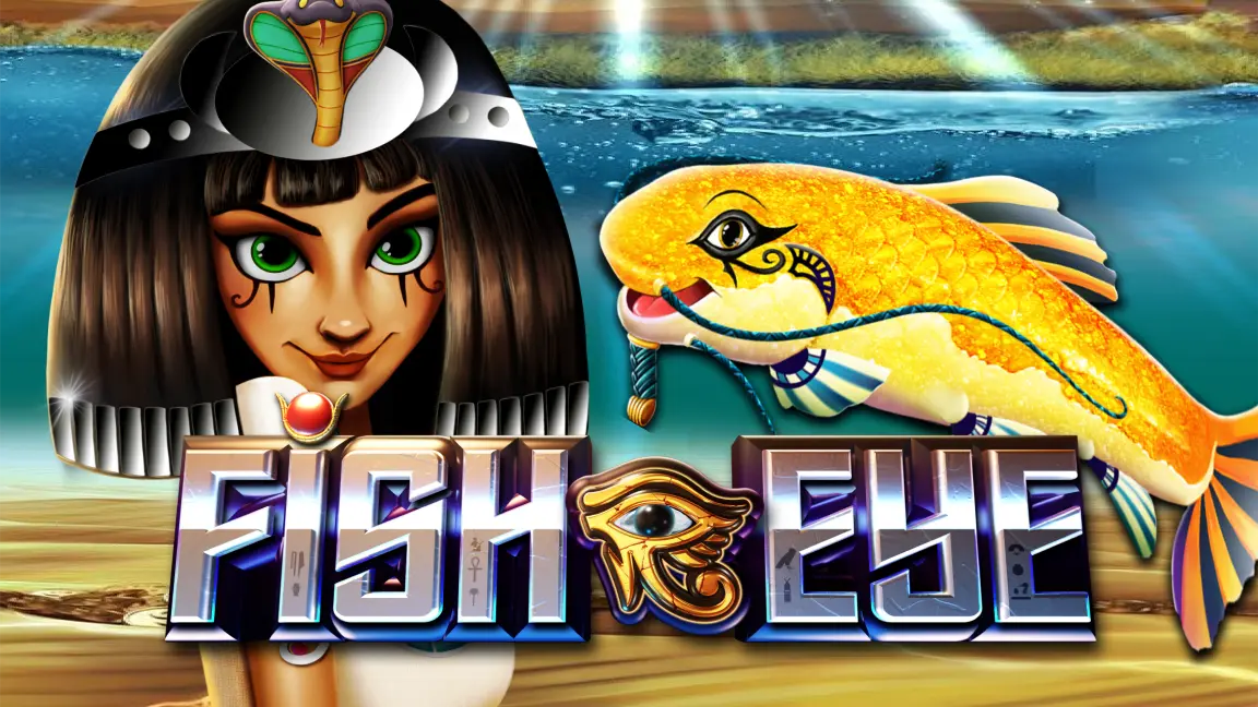 The promotional header for Fish Eye, an online slot game on Betty.ca.