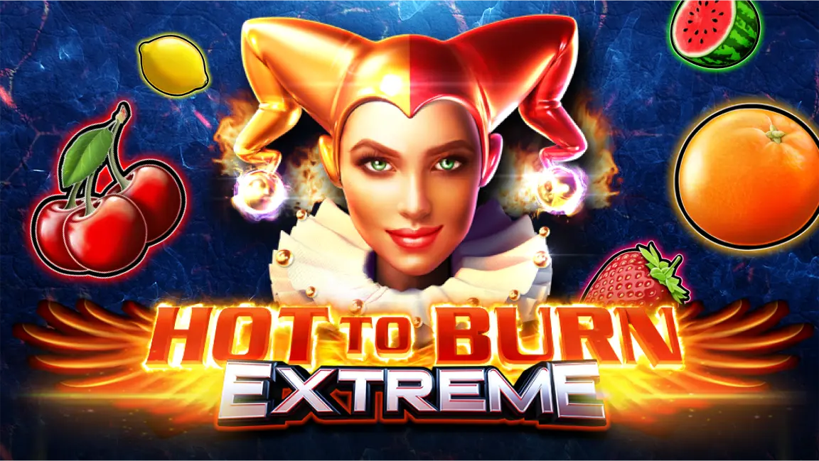 The promotional header for Hot to Burn Extreme, an online slot game on Betty.ca.
