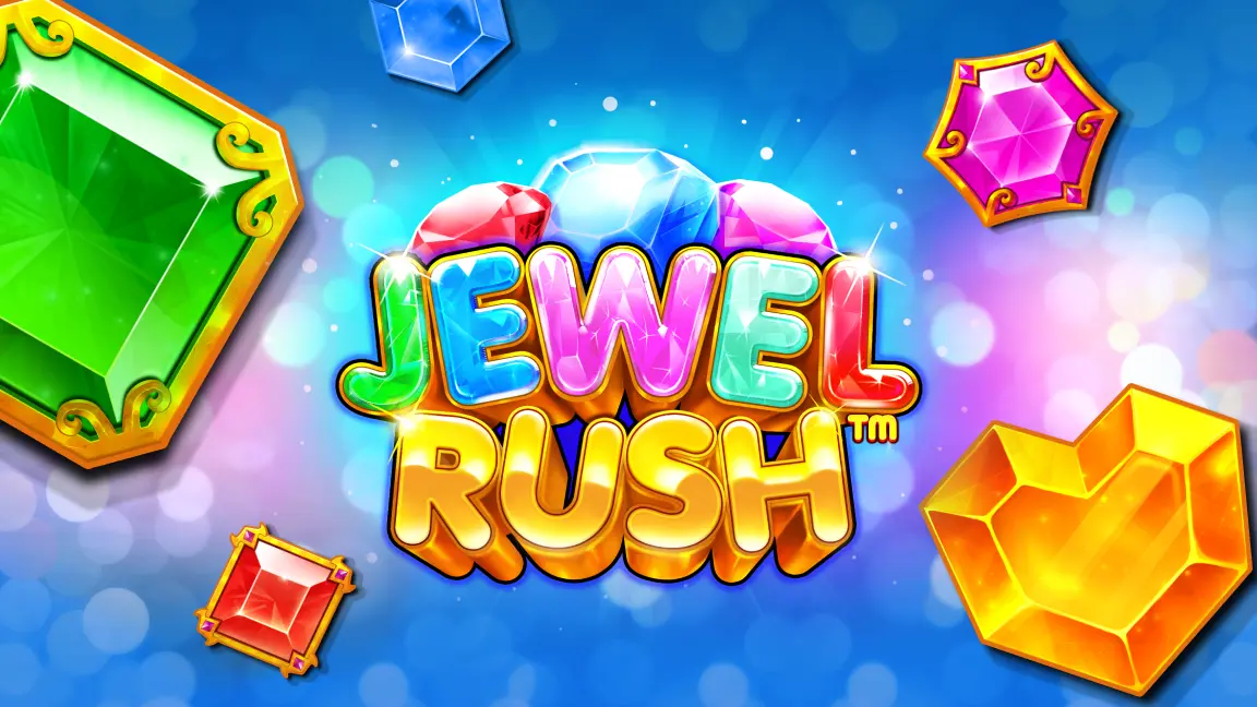 The promotional header for Jewel Rush, an online slot game on Betty.ca.