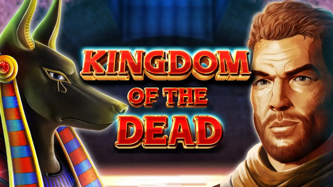The promotional header for Kingdom of The Dead, an online slot game on Betty.ca.