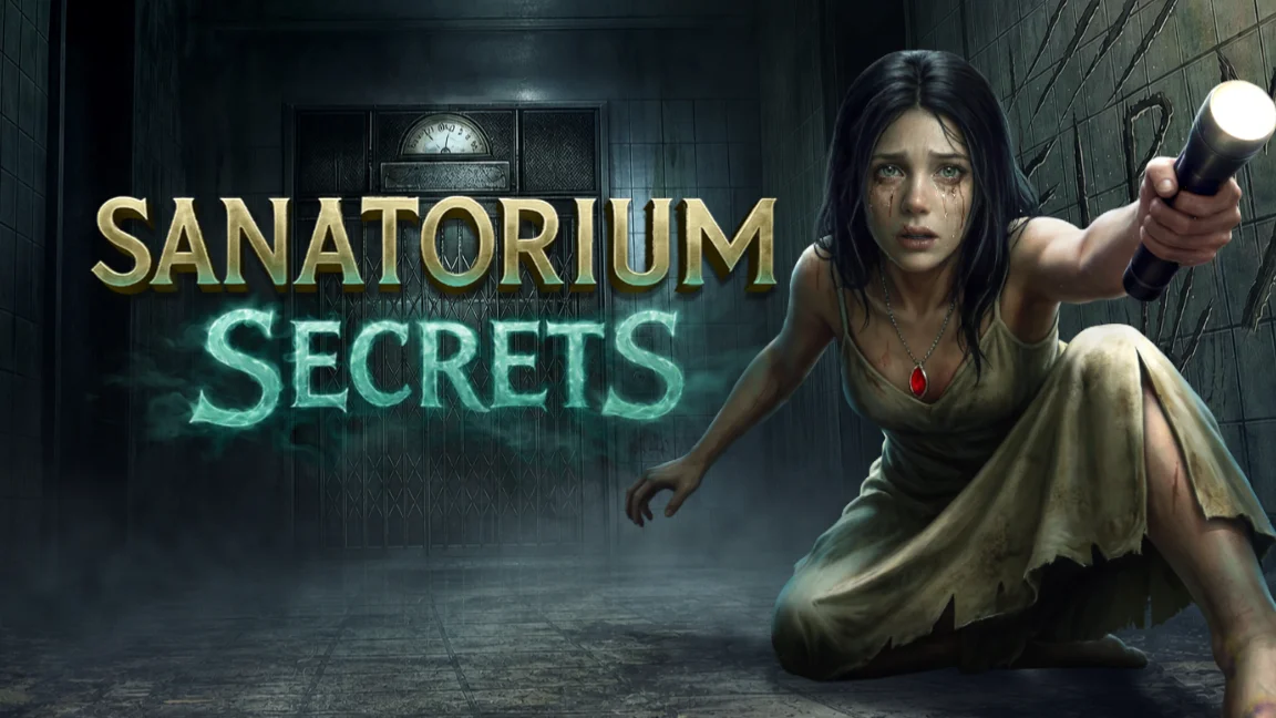 The promotional header for Sanatorium Secrets, an online slot game on Betty.ca.