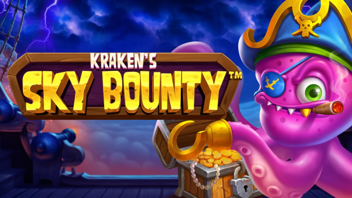 The promotional header for Sky Bounty, an online slot game on Betty.ca.