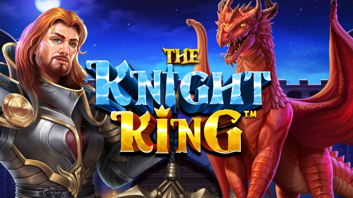 The promotional header for The Knight King, an online slot game on Betty.ca.