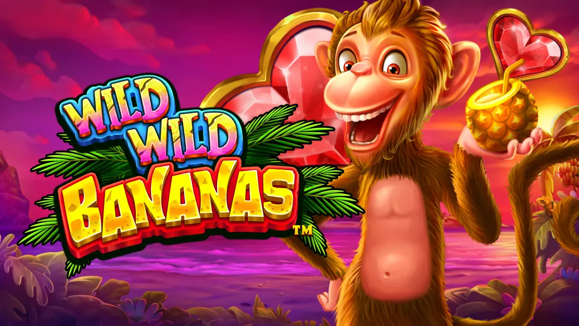 The promotional header for Wild Wild Bananas, an online slot game on Betty.ca.