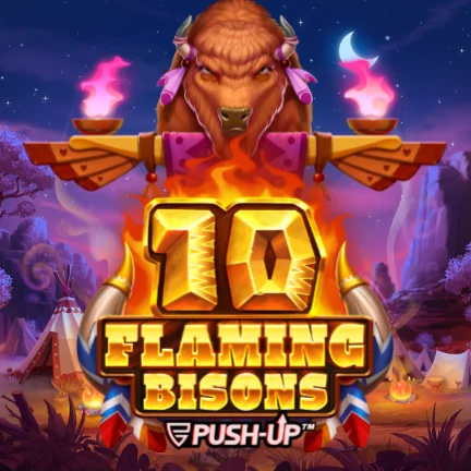 10 Flaming Bisons