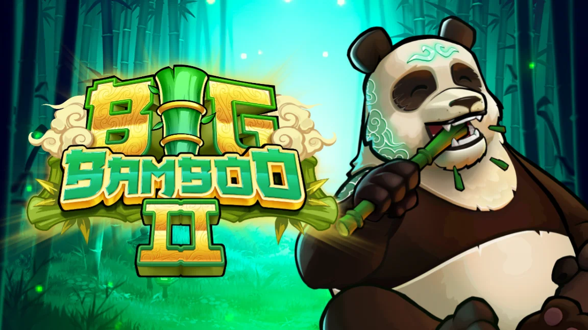 The promotional header for Big Bamboo 2, an online slot game on Betty.ca.