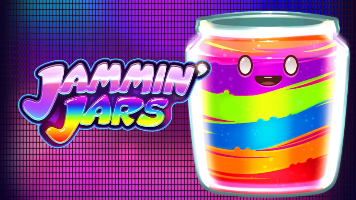 The promotional header for Jammin Jars, an online slot game on Betty.ca.