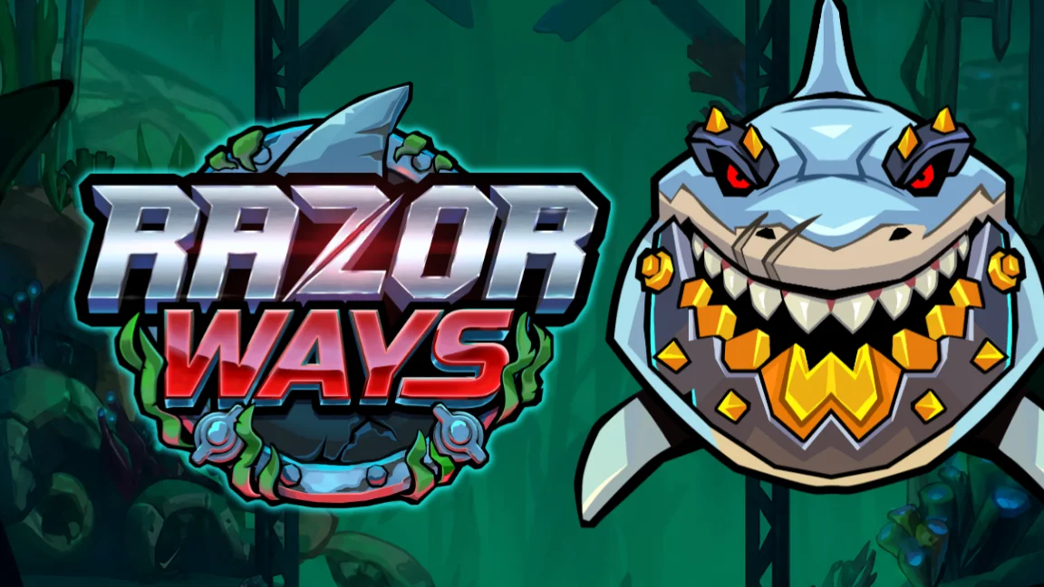 The promotional header for Razor Ways, an online slot game on Betty.ca.