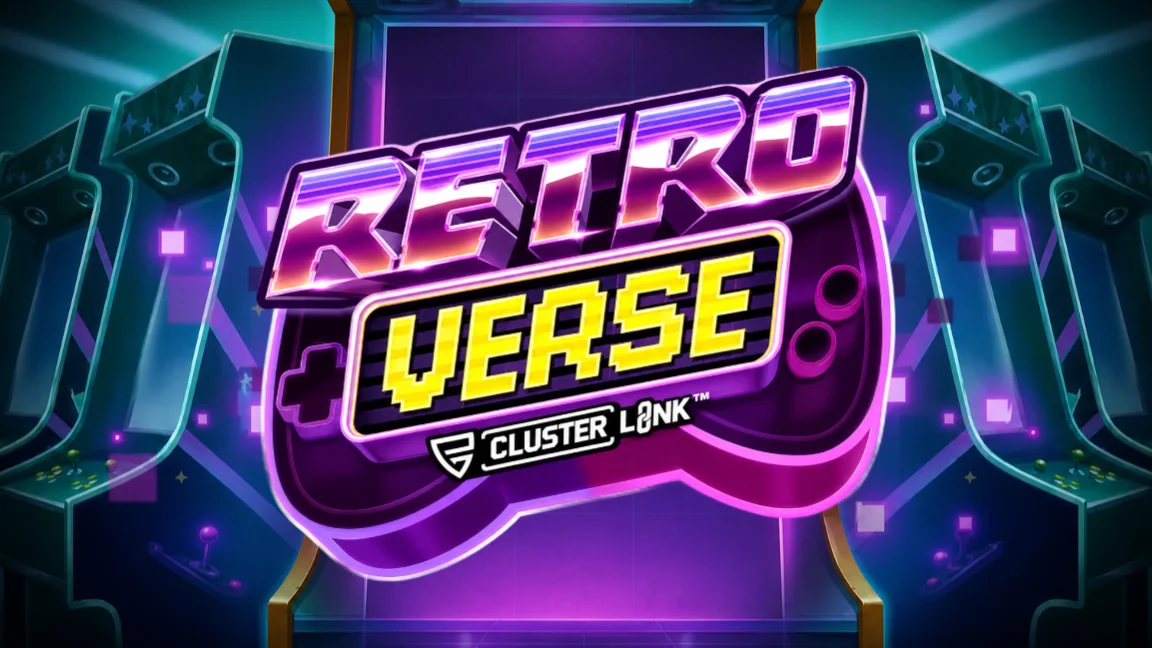 The promotional header for RetroVerse, an online slot game on Betty.ca.