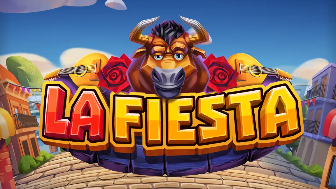 The promotional header for La Fiesta, an online slot game on Betty.ca.