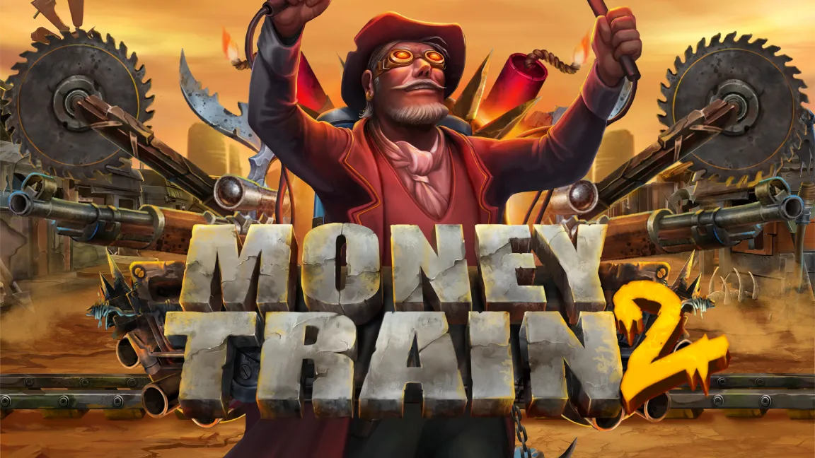 The promotional header for Money Train 2, an online slot game on Betty.ca.