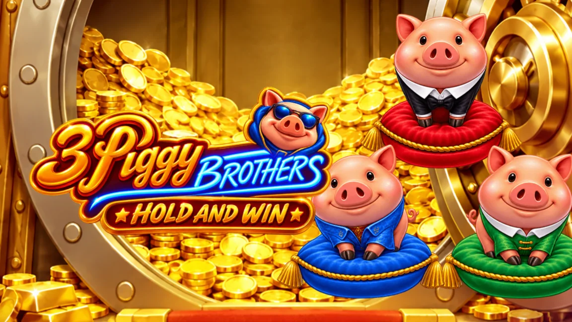 3 Piggy Brothers: Hold & Win