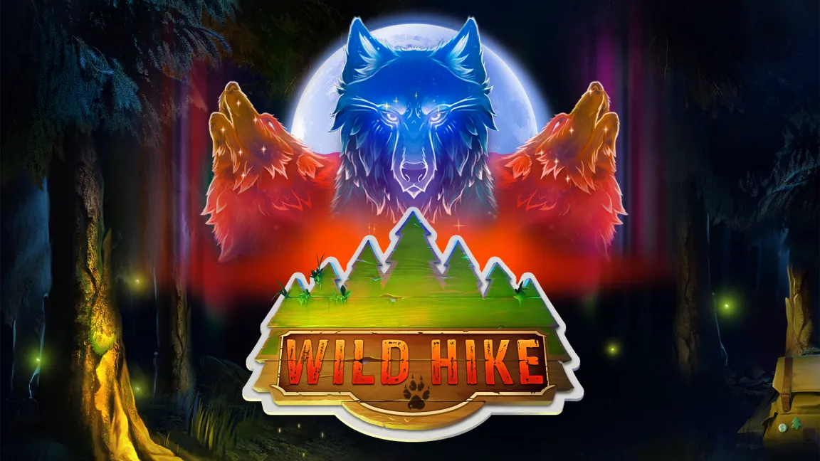 The promotional header for Wild Hike, an online slot game on Betty.ca.