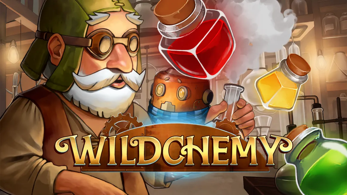 The promotional header for Wildchemy, an online slot game on Betty.ca.