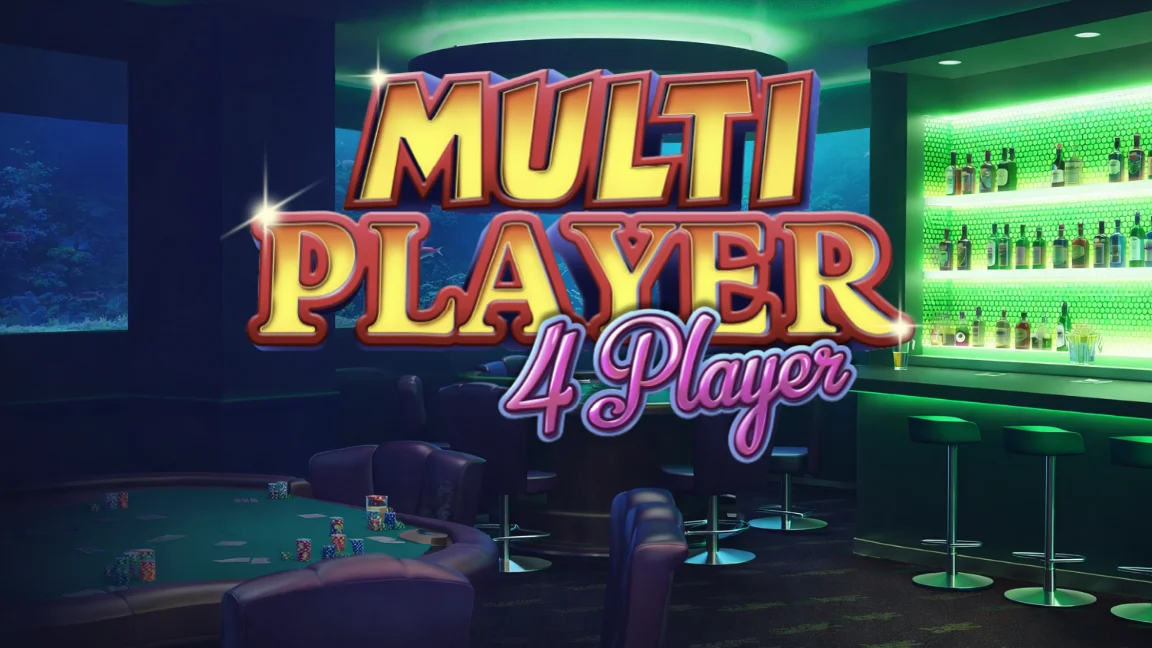 The promotional header for Multi Player 4 Player, an online slot game on Betty.ca.