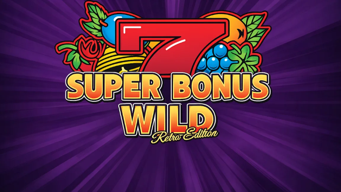 The promotional header for Super Bonus Wild Retro Edition, an online slot game on Betty.ca.