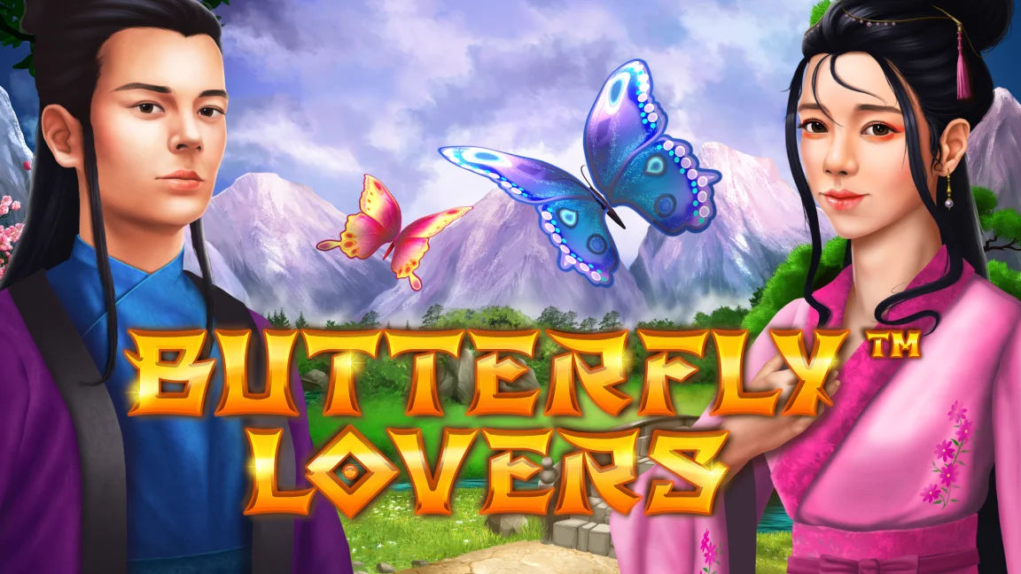 The promotional header for Butterfly Lovers, an online slot game on Betty.ca.