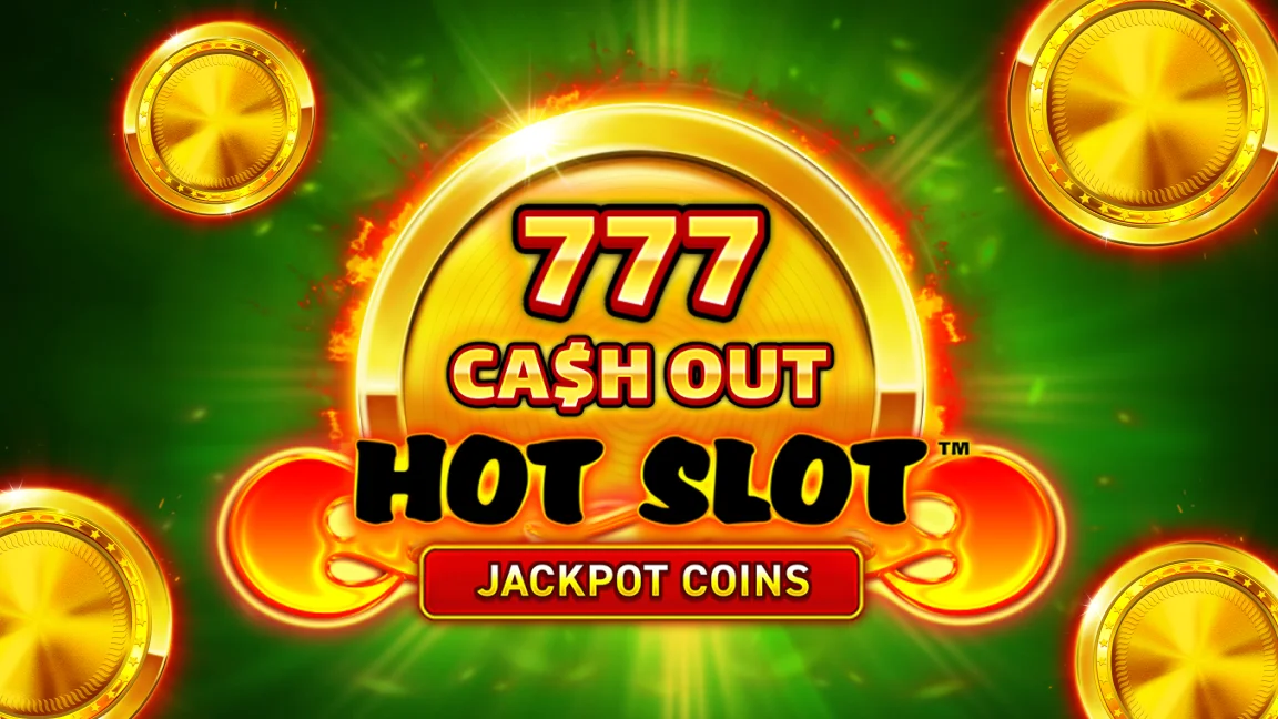 The promotional header for Hot Slot™: 777 Cash Out, an online slot game on Betty.ca.