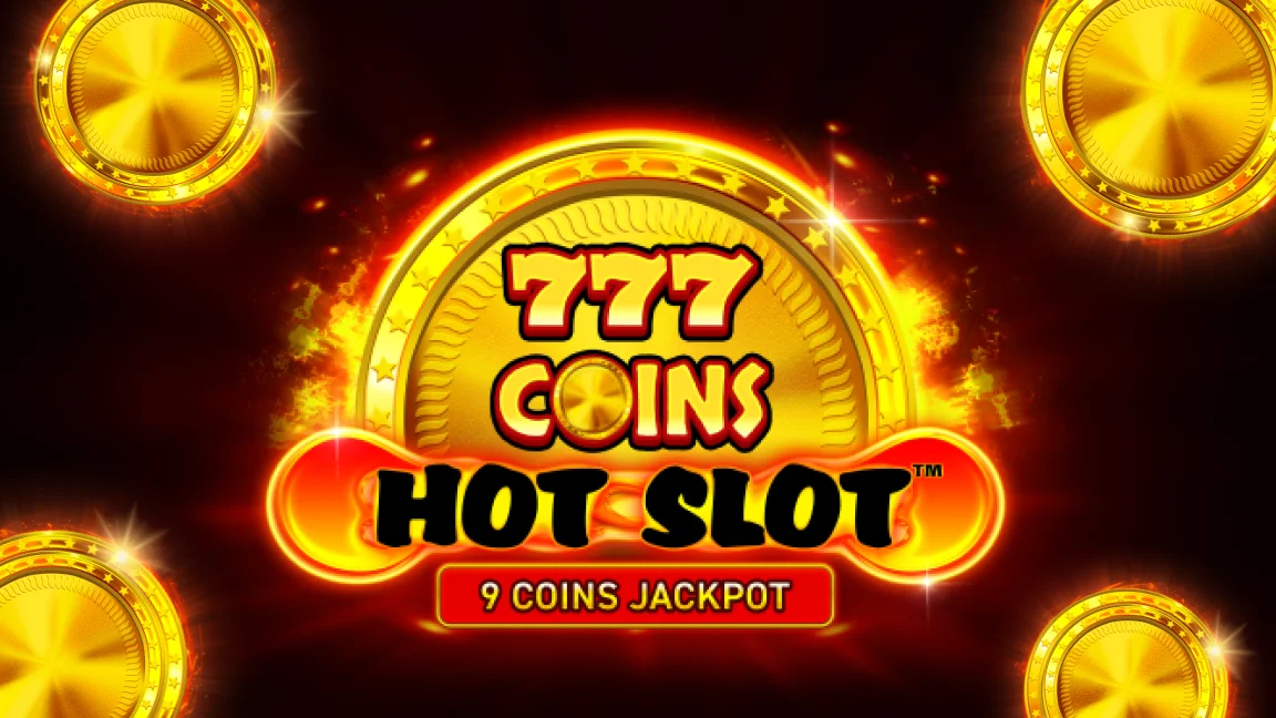 The promotional header for Hot Slot™: 777 Coins, an online slot game on Betty.ca.