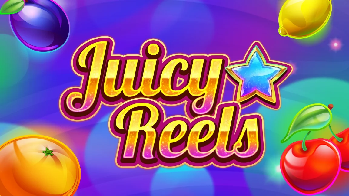 The promotional header for Juicy Reels, an online slot game on Betty.ca.