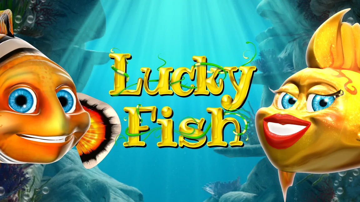 The promotional header for Lucky Fish, an online slot game on Betty.ca.