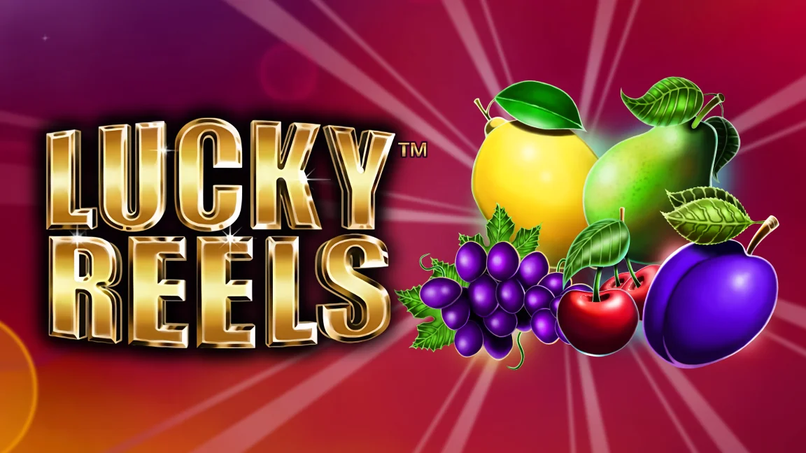 The promotional header for Lucky Reels, an online slot game on Betty.ca.